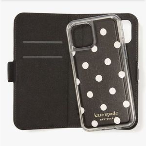 Spencer Sunshine Dot Iphone 11 Pro Max Magnetic Wrap Folio Case NEW IN BOX